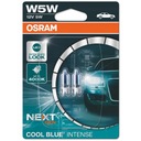 Комплект ламп нового поколения Osram W5W Cool Blue Intense NextGen