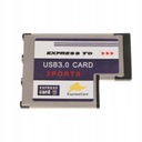 Скрытая карта Express Card USB 3.0 с 3 портами, 54 мм