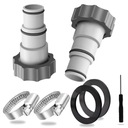 ADAPTERY DO WĘŻY BASENOWYCH DO INTEX POMPY ZESTAW