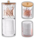 ОРГАНАЙЗЕР КОНТЕЙНЕР ДЛЯ ВАТНЫХ ПАЛОЧЕК, УШНЫХ ПАЛОЧЕК, КОРОБКА ДЛЯ КОСМЕТИЧЕСКИХ ПАДОВ