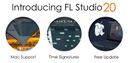 FL Studio 20 Signature Bundle BOX DAW Plošina Windows