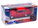 Skoda Octavia 1:34-39 model Welly old timer czerwony