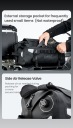 LOBOO ALPS СУМКА МОТОЦИКЛЕТНАЯ TPU 18L, IPX7, MOLLE, ЧЕРНАЯ  фото 8