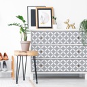 Laminált Csempe Matricák Klasszikus DÍSZEK Mozaik 24 db-os szett Tematika dekoráció gyermek konyha modern keleties