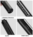 Latarka Diagnostyczna - Laryngologiczna LED USB-C Wyrób medyczny nie