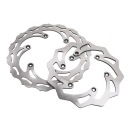 2 PCS AVANT ARRIÈRE DISQUES FREIN ROTOR POUR 125-500 XCF XCW SX L8photo 9