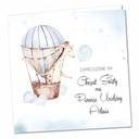 Приглашение на Крещение Имя + конверт - 14 дизайнов