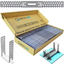 ПЛОСКАЯ ВЕШАЛКА ES 60/125 ECO ДЛЯ ПОТОЛКОВ ИЗ ДОСОК GKY, ПРОФИЛЕЙ CD60, 100 шт.