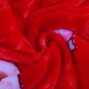 Plášťová pončo bunda s kapucňou pre novorodenca červená 3 Dominujúca farba prehľadná