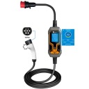 ЗАРЯДНИЙ ПРИСТРІЙ EV 11KW 16A 3-FAZY ТИП 2 PRZENOSNA ФІШКА CEE КАБЕЛЬ 5M IP65  (18436006231) фото min 13