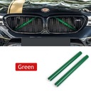 2PCS SPORT STYLE FRONT GRILLE TRIM STRIPS STRIP COVER FRAME CAR DECO~58219 photo 1 - milautoparts-fr.ukrlive.com