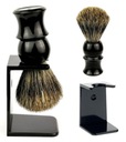 ЩЕТКА ДЛЯ БРИТЬЯ BADDER HAIR И ТРАДИЦИОННАЯ ЩЕТКА ИЗ НАТУРАЛЬНЫХ ВОЛОС