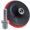 DYSK Z RZEPEM do papieru ściernego 125MM + trzpień