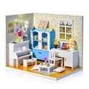 МАЛЕНЬКАЯ ИСТОРИЯ Складная деревянная 3D-модель-пазл