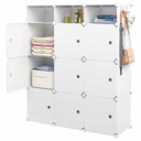 МОДУЛЬНЫЙ ШКАФ ПОЛКИ ОРГАНИЗАТОР КНИЖНЫЙ ШКАФ Гардероб