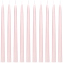 СВЕЧИ КОНУСНЫЕ НАСТОЛЬНЫЕ СВЕЧИ DIRTY PINK TRADITIONAL 24 СМ 10 ШТ.