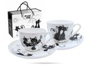 2 чашки 200 мл фарфор CARMANI CATS