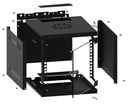 Подвесной шкаф RACK 12U 10