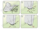 ЧЕХОЛ НАКИДКА NA МОТОЦИКЛ МОТОЦИКЛА L 215-240 CM изображение 6