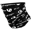 Летний рыболовный шарф с логотипом Moonfin, черно-белый