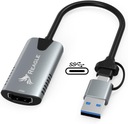 Карта захвата HDMI-захвата USB-C 2-в-1