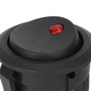 10 ШТУК ВОДОСТІЙКИЙ 12V SPST КРУГЛИЙ ПЕРЕМИКАЧ KOLYSKOWY LED (СВІТЛОДІОД) СРІБНЕ СУППОРТИ  фото 10