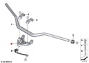 FIXATION CAOUTCHOUC PONT KA2 BMW R 1300 GS 7922837photo 6