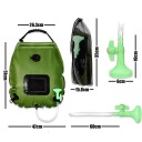 Туристичні Душові Memflow 20 Л 20L