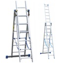ЛЕСТНИЦА АЛУ МНОГОФУНКЦИОНАЛЬНАЯ ЛЕСТНИЦА 3X9 DRABEX PROF