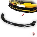 SPLITTER UNIWERSALNY SUPER JAKOŚĆ CZARNY POŁYSK BMW AUDI VW RENAULT