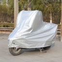 СРІБНИЙ УНІВЕРСАЛЬНИЙ ВОДОСТІЙКИЙ ЧОХОЛ NA МОТОЦИКЛ ATV СКУТЕР Z ЗАХИСТ ПЕРЕД UV  фото 7