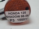 HONDA SHADOW 125 96-06 ПОВОРОТНИК ЗАД ЛЕВЫЙ  фото 6