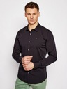 Черная рубашка узкого кроя TOMMY JEANS от Hilfiger