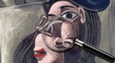 Пабло Пикассо, «Женщина в шляпе», 89х120 см.