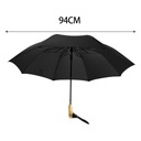 Slnečný dáždnik Cestovný dáždnik Prenosný Odolná pohodlná rukoväť Čierna Značka bez marki