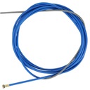 Стальная вставка, синяя спиральная направляющая, MIG 5 м.