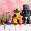 DOMČEKY FIGÚRKY DO AKVÁRIA OZDOBY SPONGEBOB SET Typ figúrka