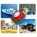 ОСНОВНОЙ ВЫКЛЮЧАТЕЛЬ ВЫКЛЮЧАТЕЛЬ ТОКА 12V 24V 48V 300A HEBEL АККУМУЛЯТОРА КЛЕМА  фото 8