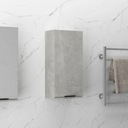 vidaXL Závesná kúpeľňová skrinka, betónová šedá, 32x20x67 cm Stav balenia originálne
