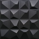 Черные потолочные коробки 3D панели 3D CRYSTAL 4x