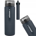 ЧЕРНАЯ СТЕКЛЯННАЯ БУТЫЛКА ДЛЯ ФИЛЬТРАЦИИ ВОДЫ