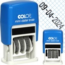 ШТАМП ДАТА ШТАМП COLOP S120 ДАТА ЦИФРОВОЙ ДЕНЬ МЕСЯЦ ГОД СИНИЙ