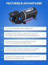 POMPE MXMOONANT AUTOMATIQUE 24V 130W 17L/MIN CICHA VERS REMORQUE LODZIphoto 6