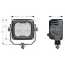 LA104041 PHARE TRAVAILLÉ LED CARRÉE 70W, 6000LM 10/45V, CHAUFFÉE AVEC CZphoto 7