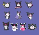 PINY PRZYPINKI DO BUTÓW CROCS WPINKI Hello Kitty Kuromi 10 sztuk nr 4