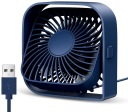 USB ventilátor Csendes mini asztali ventilátor hűtés TOPK K50 kék Márka TOPK