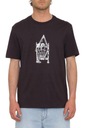 Pánske tričko VOLCOM LINTEL MIRROR T-SHIRT bavlnené čierne print veľ. M