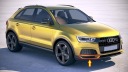GRILLE NOIRE BLYSZCZACA VERS AUDI Q3 2015 2017 ORIGINAL 8U0807926T94photo 6