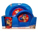 Обеденный сервиз PAW PATROL тарелка, миска, чашка