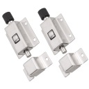 2 КОМПЛЕКТ АВТО SPRING BOLT ЗАМОК DO ДВЕРИ СТАЛЬ НЕРЖАВЕЙКА ДЛЯ БЕЗОПАСНОСТИ ANTI THEFT  фото 6